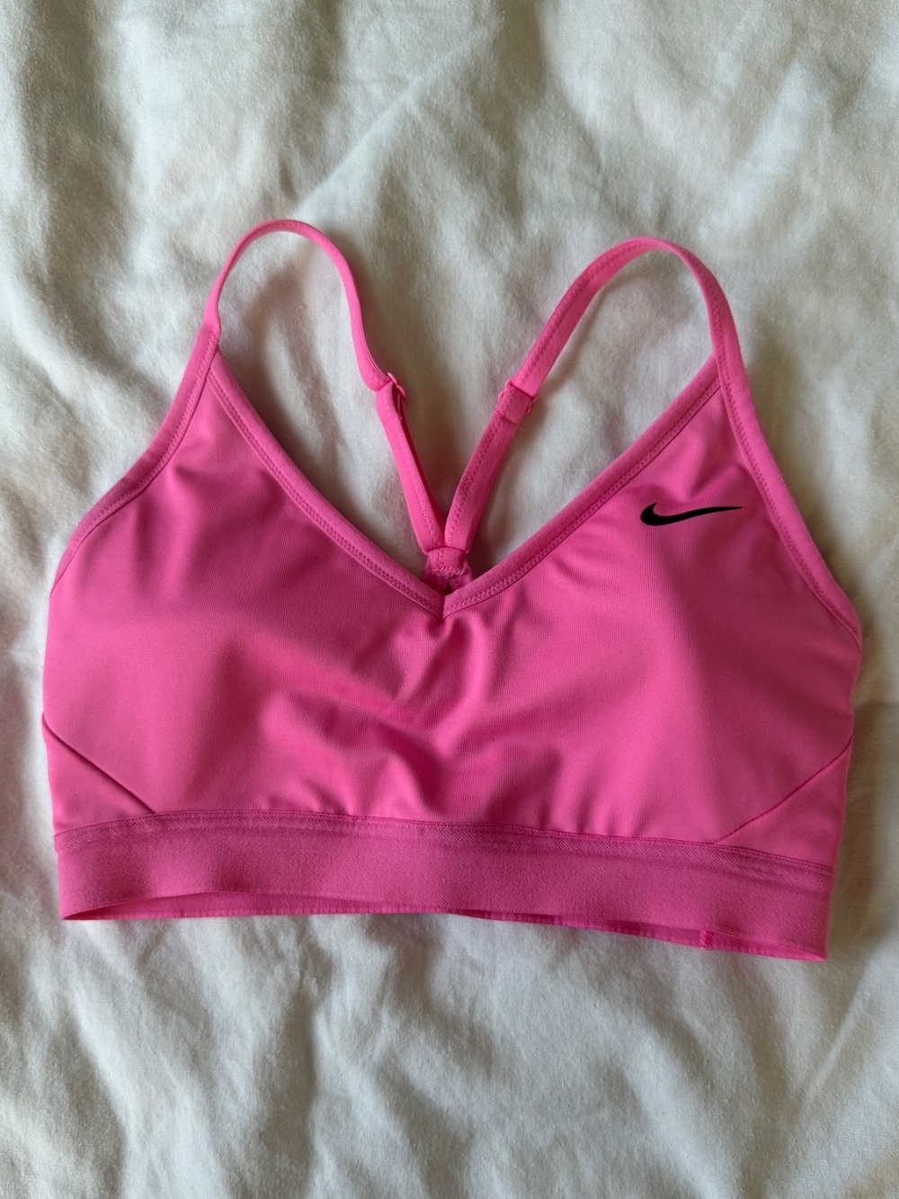 Nike pink sports bra